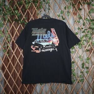 XL - Vintage Y2K Mels diner american graffiiti retro t-shirt
